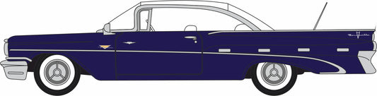 87PB59006 1959 Pontiac Bonneville Coupe Concorde Blue Metallic/White