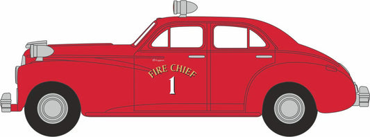 87PC42003 1942 Packard Clipper Touring Sedan Fire Chief