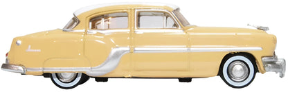 1954 Pontiac Chieftain 4 Door Winter White/Maize Yellow