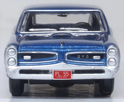 87PG66001 1966 Pontiac GTO Fontaine Blue
