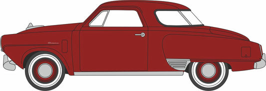 1950 Studebaker Champion Starlight Coupe Commanche Red