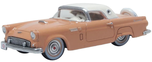 87TH56009 1956 Ford Thunderbird Buckskin Tan/Cream