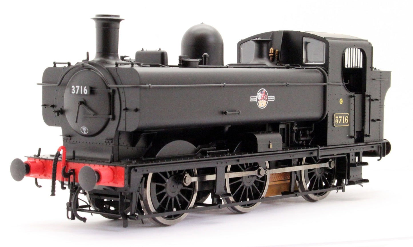 Class 87xx Pannier GWR Black 3738 - Steam Tank Locomotive - Sound Fitted