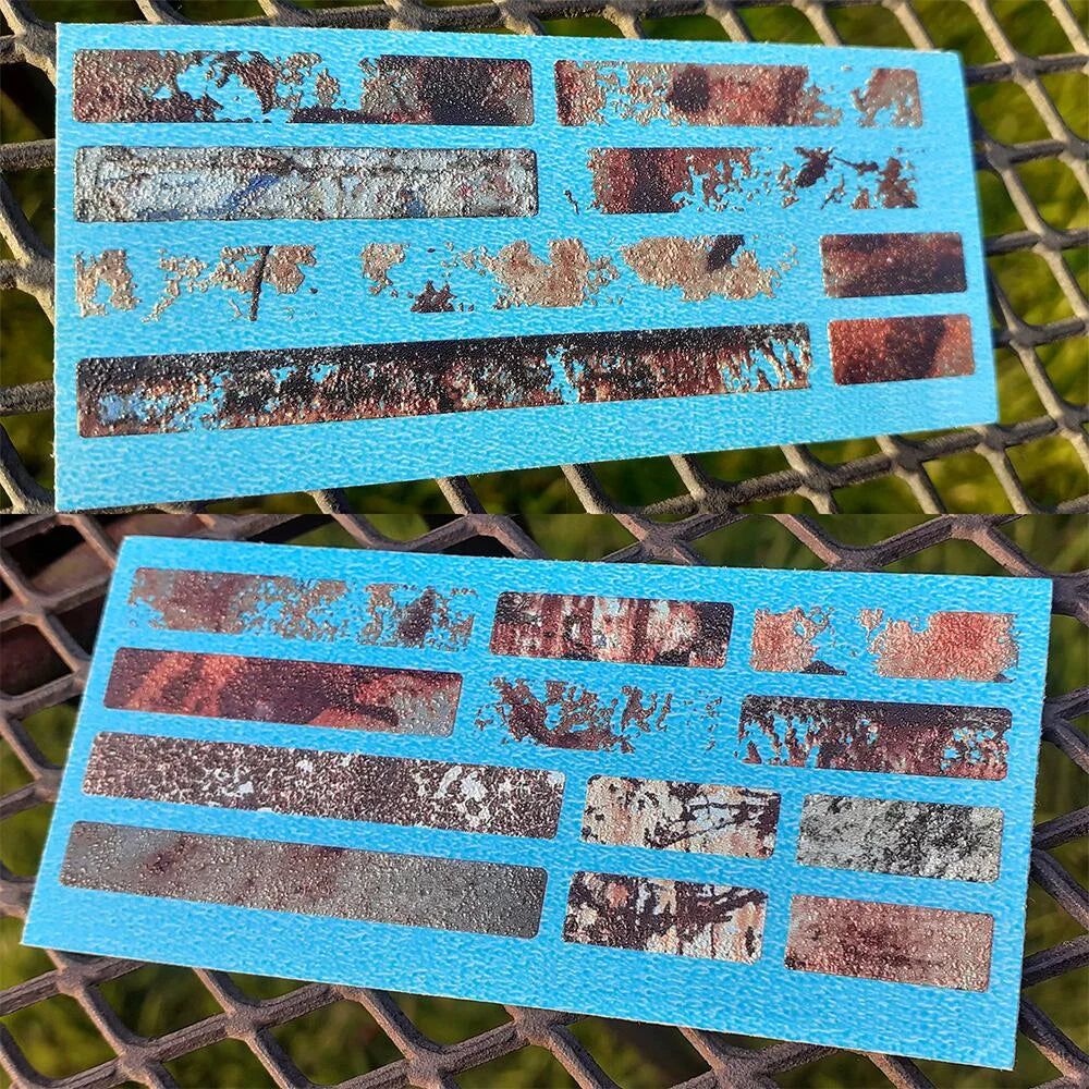 Nameplate Scars OO Gauge Waterslide Decals