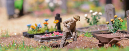 BUS8880 Digging a grave