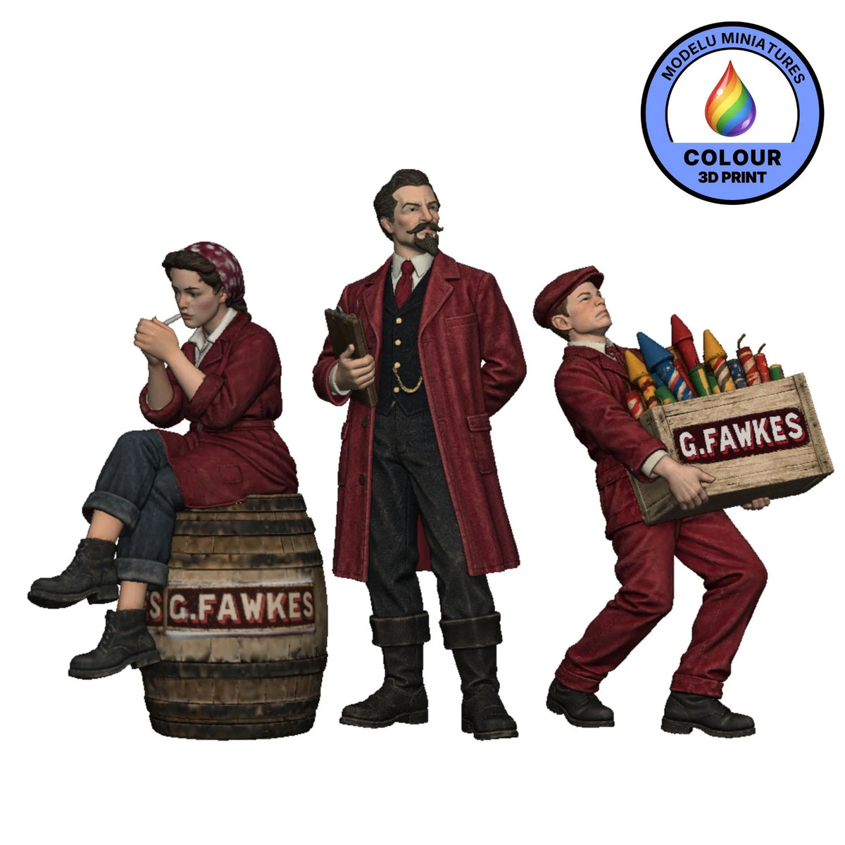 89100-076C 1:76 Scale G. Fawkes Gunpowder Works Set