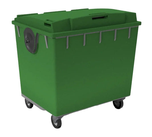 N Gauge Large Bins (Pack of 6) - Unpainted Model Kit