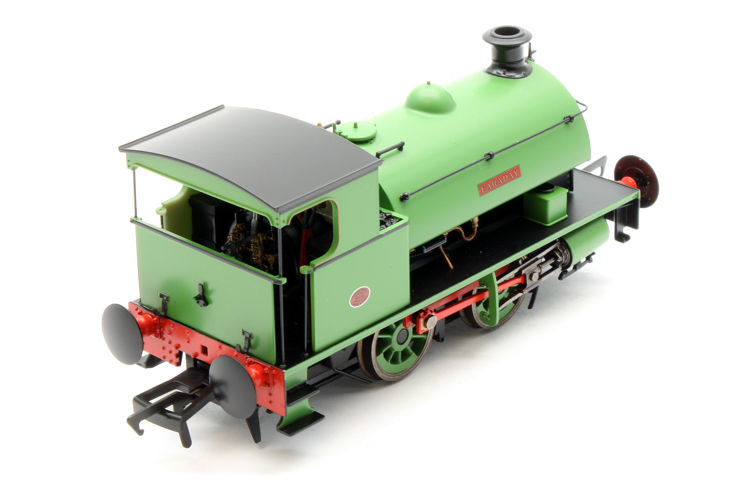 Hawthorn Leslie 0-4-0 Green `Faraday' - Steam Tank Locomotive - DCC Fitted