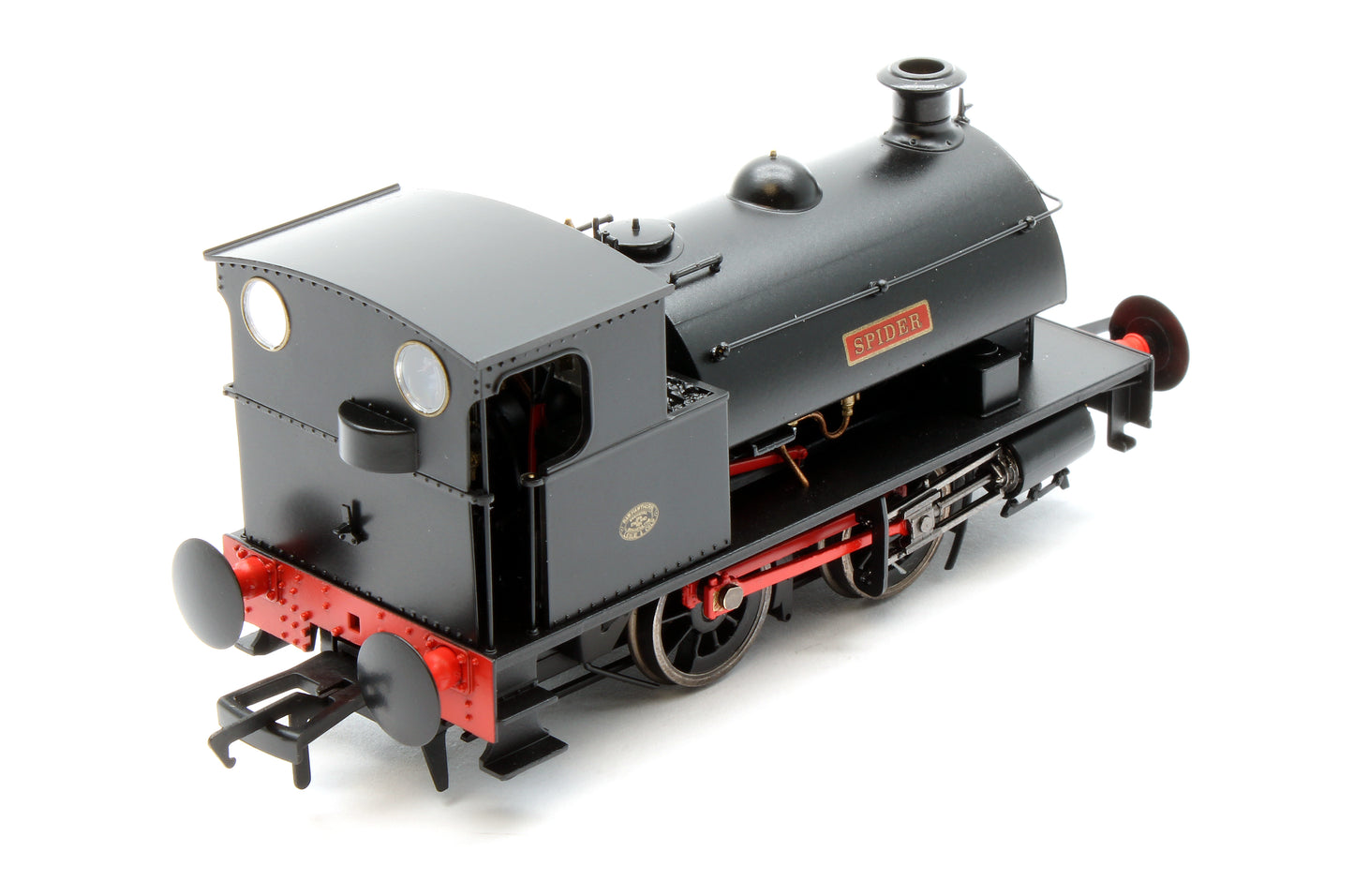 Hawthorn Leslie 0-4-0 Green `Spider' Black Park Colliery - Steam Tank Locomotive - DCC Fitted