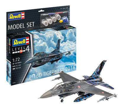 Model Set F-16D Fighting Falcon (1:72 Scale) Model Kit