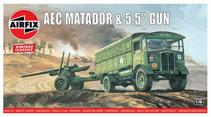 AEC Matador & 5.5inch Gun Model Kit