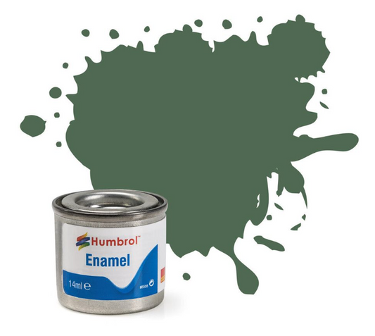 No 76 Uniform Green Matt Enamel Paint ((14ml)