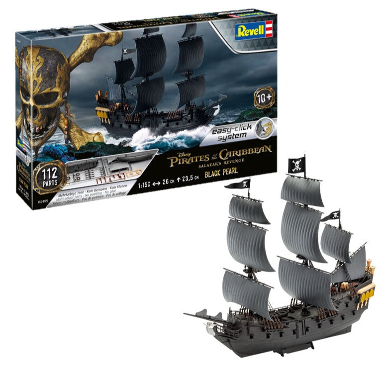 Black Pearl easy-click-system (1:150 Scale) Model Kit