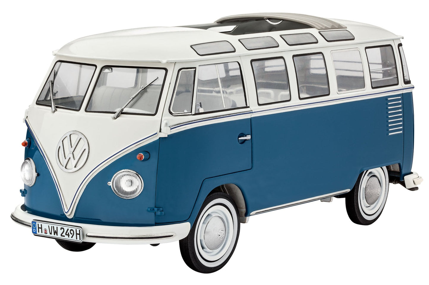 Volkswagen T1 Samba Bus (1:16 Scale) Model Kit