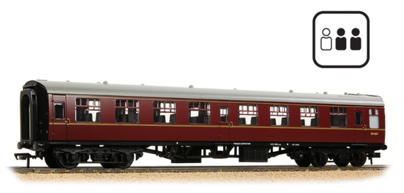 BR Mk1 TSO Tourist Second Open BR Maroon (Passengers Fitted) No.SC4257