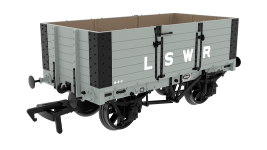 845211 MR D301 6-Plank Open - LSWR Grey No.14959