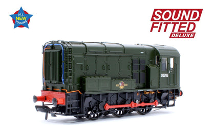 Pre-Owned 35-901SFX Class 08 D3785 BR Green (Late Crest) Diesel Locomotive - Deluxe DCC Sound