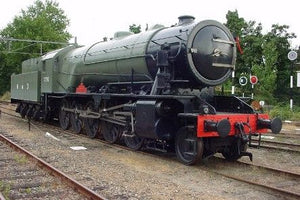 WD Austerity 2-10-0 Olive Drab Steam Locomotive - Smoke & DCC Sound