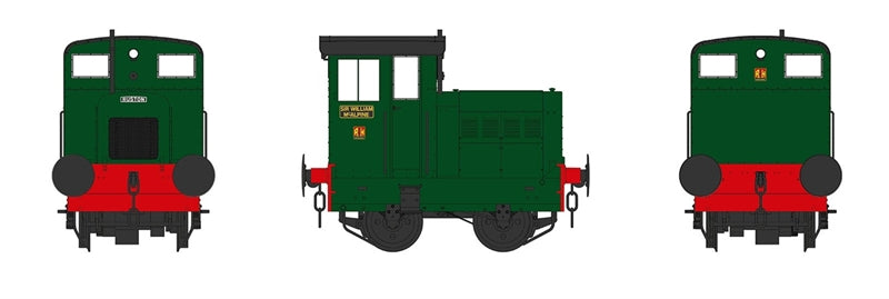 Ruston & Hornsby 48DS Dark Green ‘Sir William McAlpine’ (Enclosed Cab) Diesel Shunter