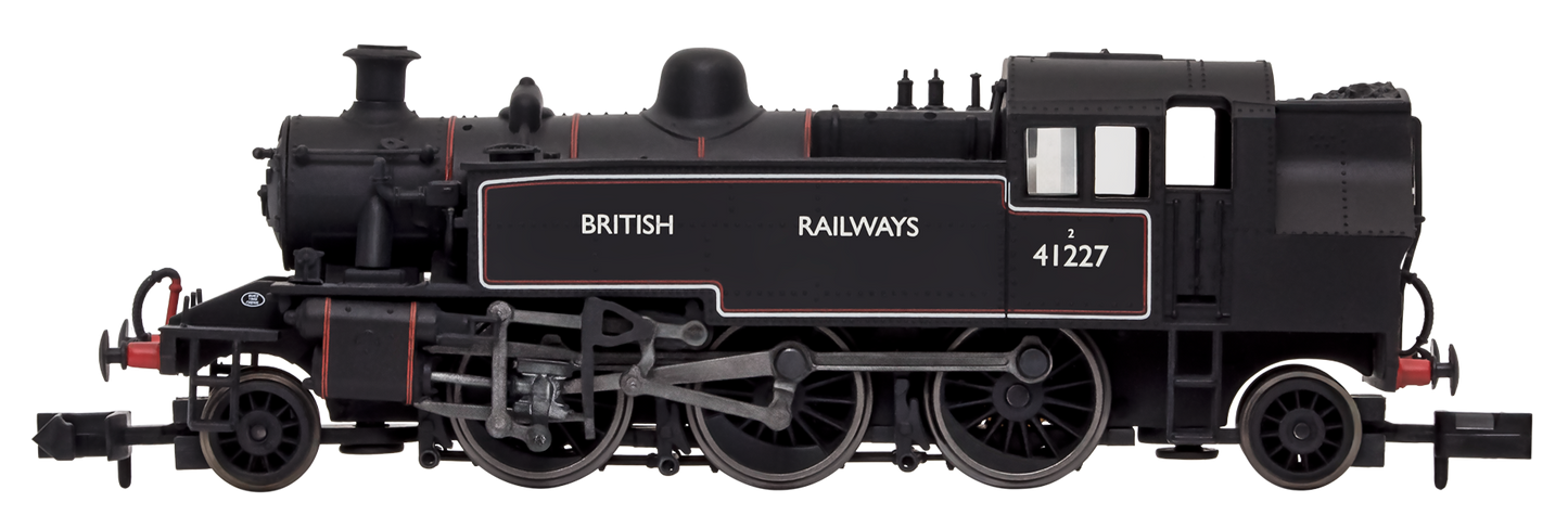 Ivatt 2-6-2T 41227 "British Railways" Lined Black - DCC Fitted