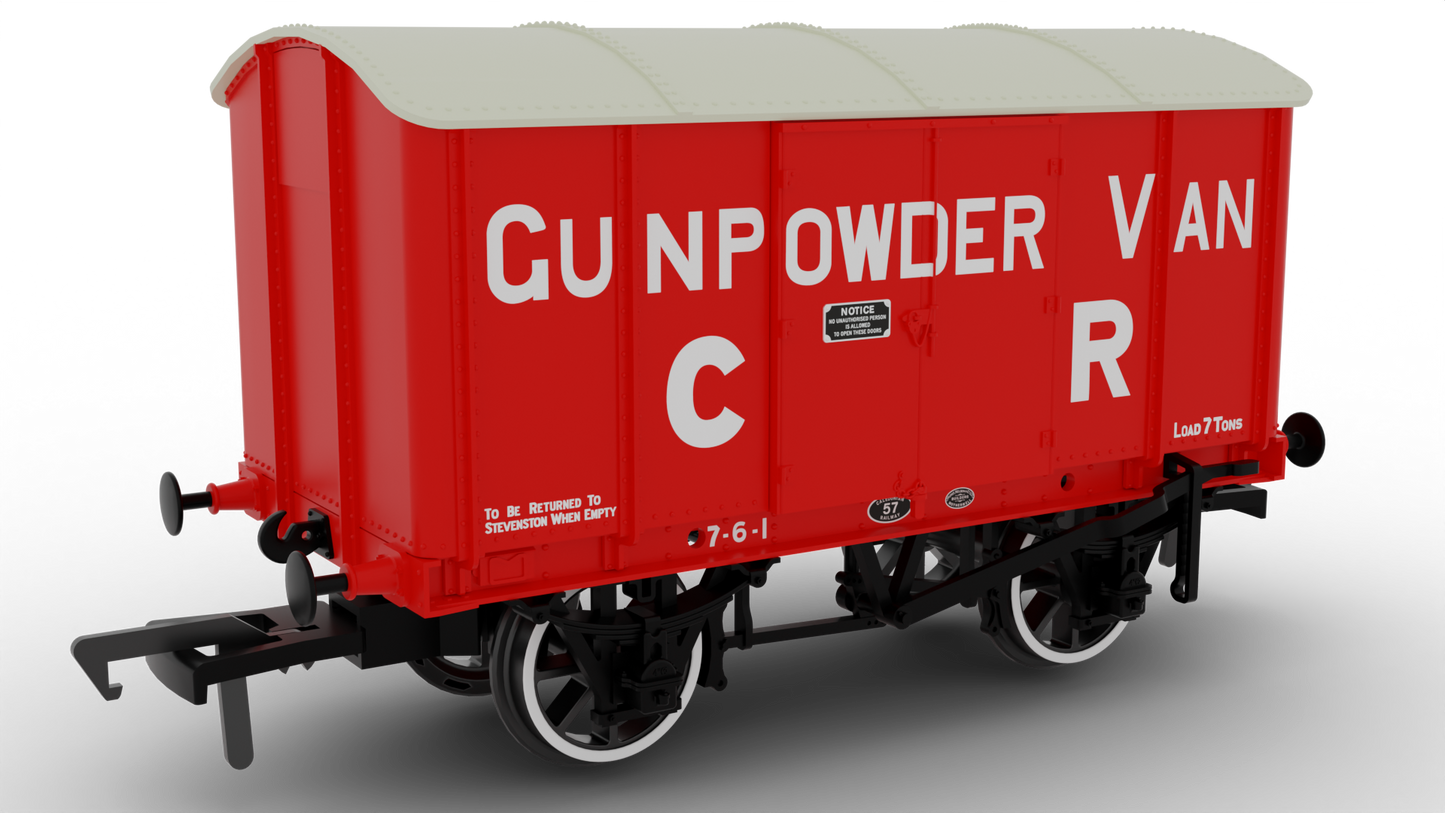 908045 Dia. V6 'Not Quite Mink' Caledonian Railway Red No.57