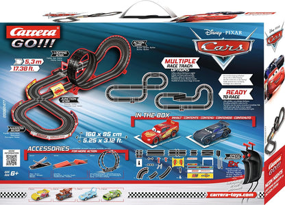 Carrera GO!!! Disney-Pixar Cars™ "Neon Nights" - Slot Racing Set (5.3m)