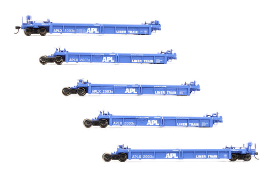 Pre-Owned Thrall 5-Unit Rebuilt 40' Well Car APL #2003