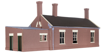 Kitmaster Genesis London & South Western Railway Station Building Model Kit