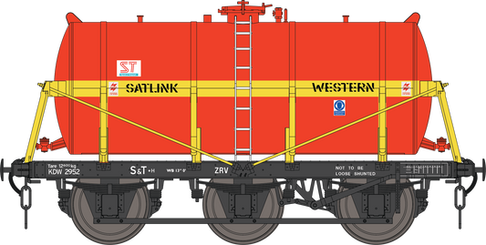 6 Wheel Milk Tanker Satlink ADW2952