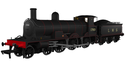 Highland Railways Jones Goods 4-6-0 Steam Locomotive No.17924, LMS lined black