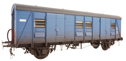 SR Parcels & Miscellaneous Van (PMV) S1865 BR Blue (uneven planks) - WEATHERED