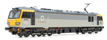 Class 92 Railfreight Grey No.92002 'H. G. Wells' Electric Locomotive - DCC Sound