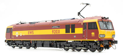 Class 92 EWS No.92031 'The Chartered Institute of Transport' Electric Locomotive - DCC Sound