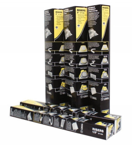 2 Inch Riser - 15 Piece Bulk Pack