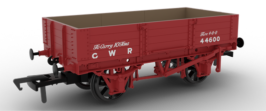 Dia. O21 Four-Plank Open GWR Red (LHS GWR Lettering) No.44600