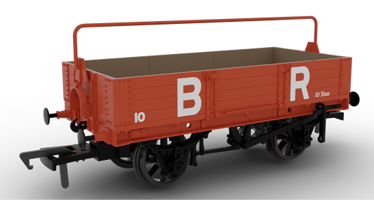 Dia. O21 Four-Plank Open Barry Railway Red Oxide No.10