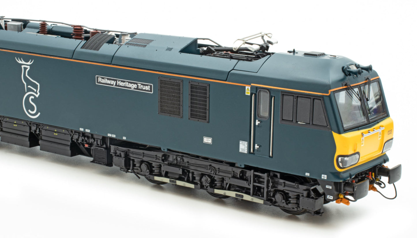 Class 92 Caledonian No.92033 'Railway Heritage Trust' Electric Locomotive - DCC Fitted