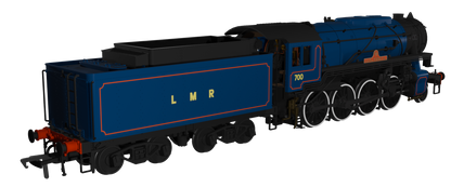 USATC S160 2-8-0 Major General Carl R Gray Jr LMR Blue No.700 Steam Locomotive - DCC Sound