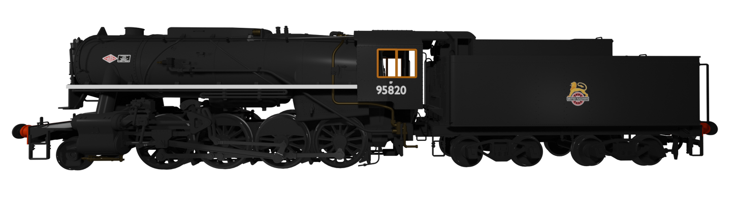 USATC S160 2-8-0 Big Jim BR Black Early Emblem No.95820 (as Preserved) Steam Locomotive