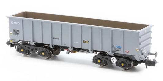 Pack of 5 JTA/JUA Iron Ore Tippler Wagons VTG Grey (Outer)