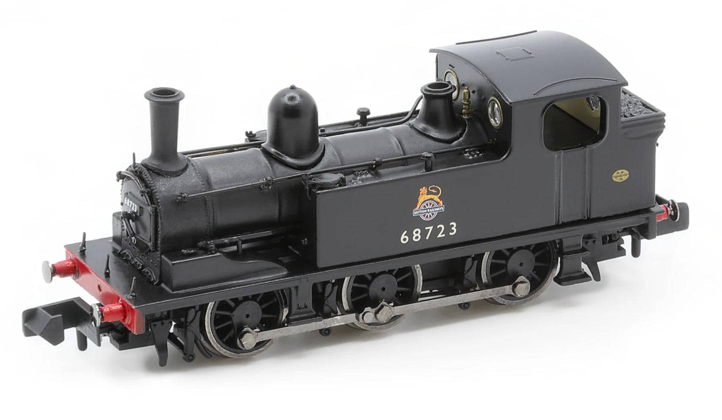 J72 0-6-0 68723 BR Black (Station Pilot) Early Crest Steam Tank Locomotive