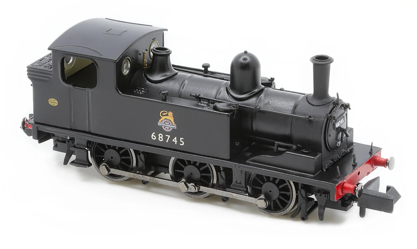 J72 0-6-0 68745 BR Black Early Crest Steam Tank Locomotive - DCC Fitted