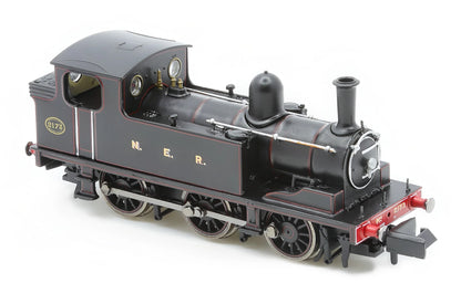 J72 0-6-0 2173 NER Lined Black Steam Tank Locomotive