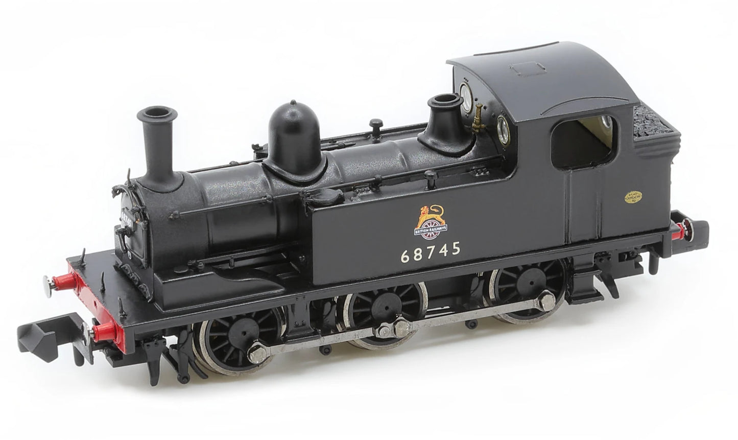 J72 0-6-0 68745 BR Black Early Crest Steam Tank Locomotive
