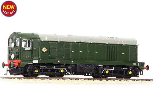 371-030B Class 20/0 Disc Headcode & Tablet Catcher Recess D8102 BR Green (Roundel) Diesel Locomotive