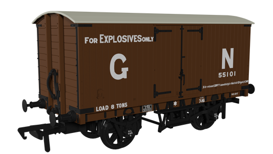 GNR 8 Ton Van - GN Explosives Livery No.55101