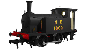LNER Y7 - No.1800 NE Wartime Livery Steam Locomotive - DCC Sound