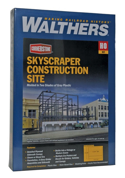 Pre-Owned Skyscraper Construction Site Kit