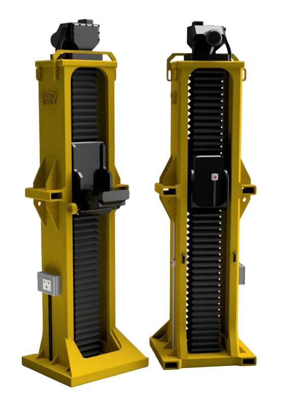 N Gauge Lifting Jacks (Pack of 4) - Unpainted Model Kit