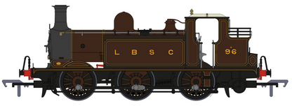 LBSCR Stroudley ‘E1’ 0-6-0T No.B96, LBSCR Marsh Umber - Steam Tank Locomotive - DCC Sound